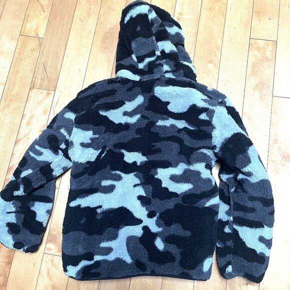 NWOT-Eddie Bauer Boys' Reversible CirrusLite Down Hooded Jacket - Picture 5 of 7